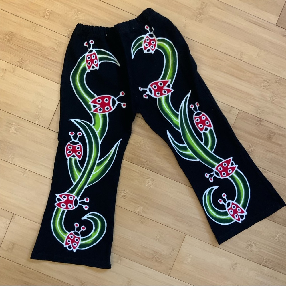 Ladybug Batik Velvet Pants Gypsy Monkey